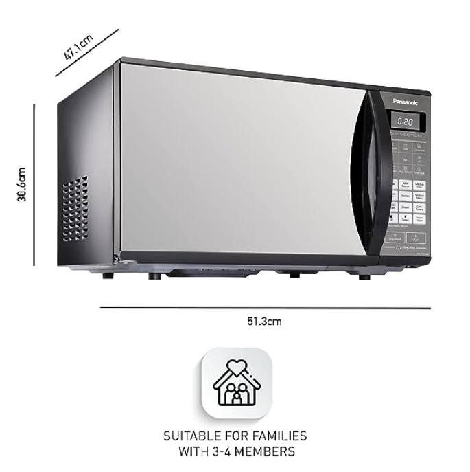 Panasonic 27L Convection Microwave Oven  (NN-CT654MYTE)